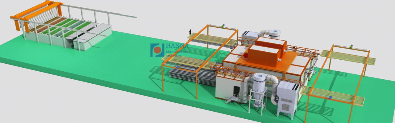 Manual Powder Coating Line