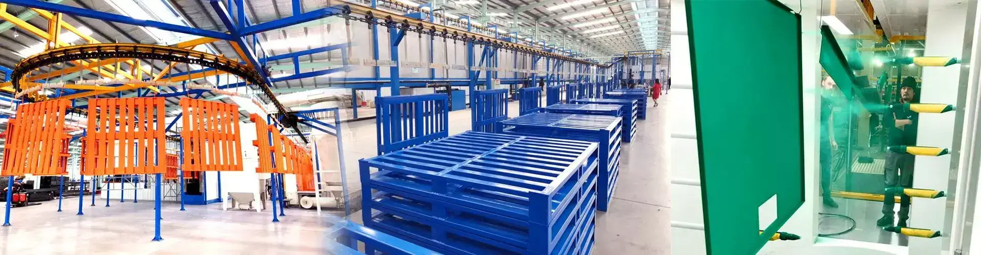 Guardrail Powder Coating Line