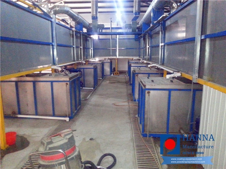 Pretreatment-Powder-Coating-Machine