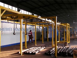 Iron-Pipe-Powder-Coating-System