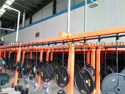 Metal-Steel-Parts-Powder-Coating-Line