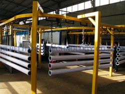 Steel-Pipe-Powder-Coating-Line