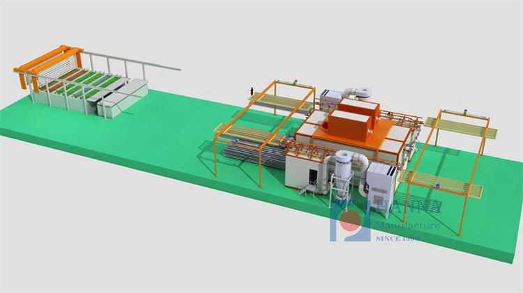 Manual Powder Coating Line
