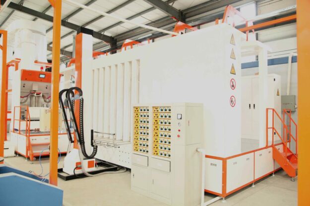 fast color change powder coating