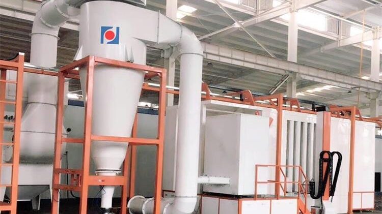 Big-Cyclone-Powder-Coating-Booth Big-Cyclone-Powder-Coating-Booth