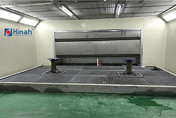 difference of water-spinning wet spray paint booths (3)