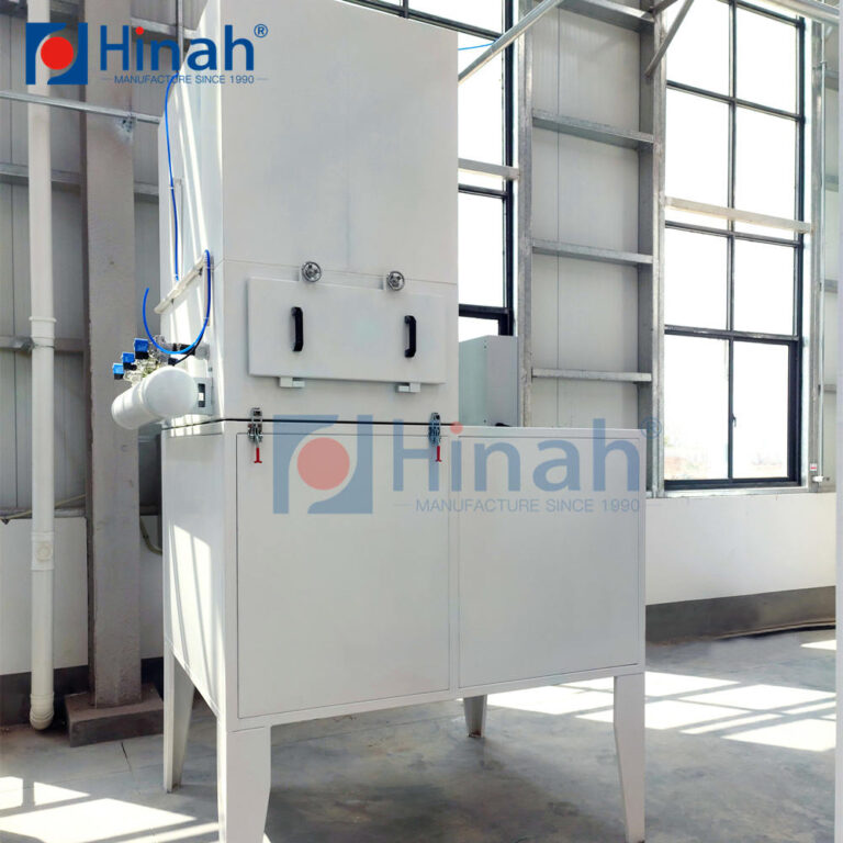 Recovery Over Sprayed Powder How powder coating is recovered in powder spraying booths - Hanna ...