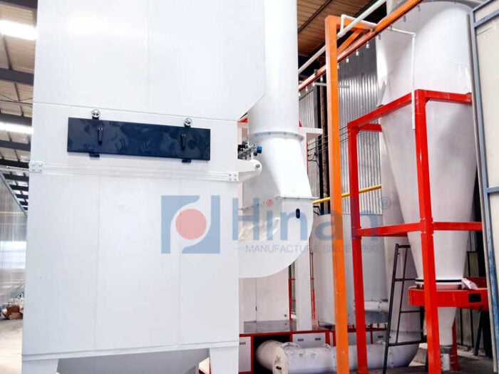 Large cyclone powder recovery system 4 advantages (1)