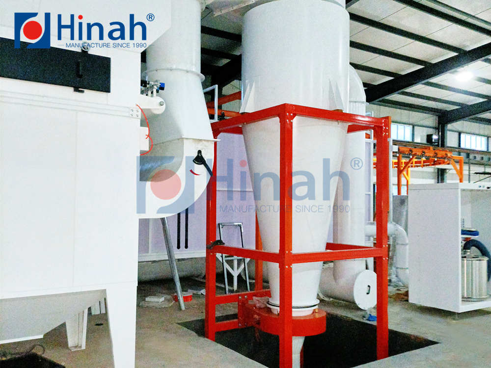 Large cyclone powder recovery system 4 advantages (2)