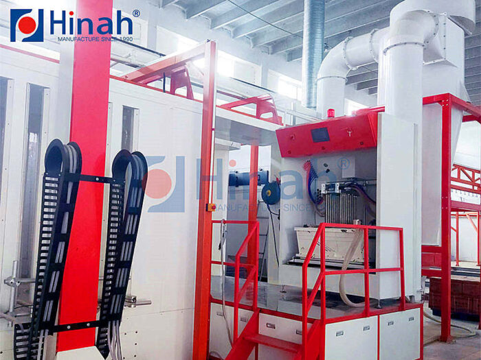 fast color change of large cyclone powder recovery system (2) fast color change of large cyclone powder recovery system (2)