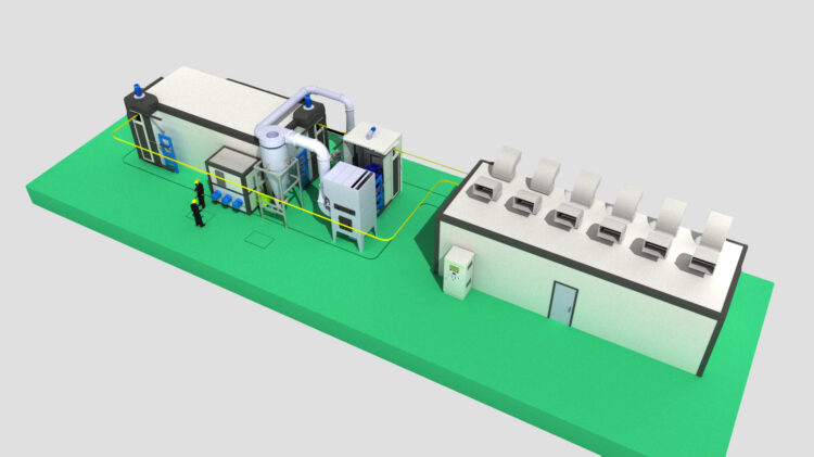 LIQUID PAINTING COATING LINE