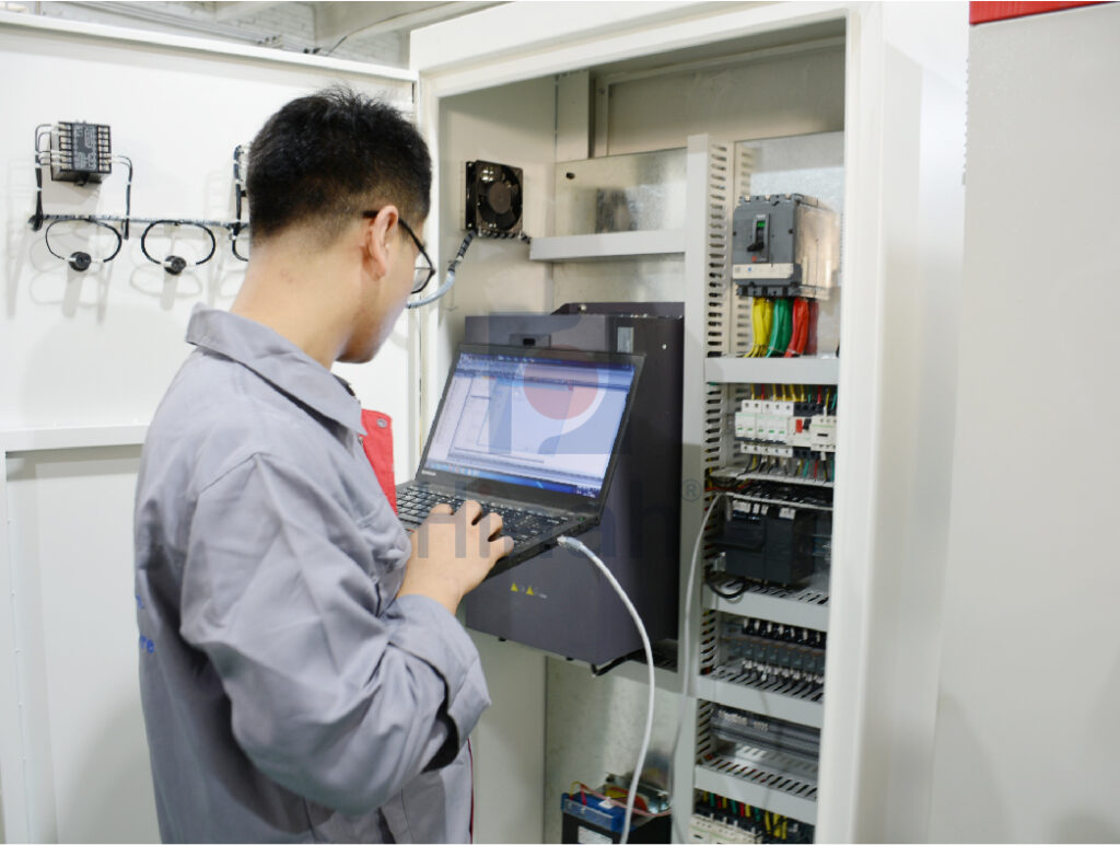 How to calculate and control the baking time of coated workpiece in