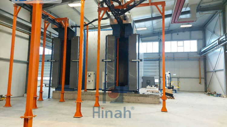 curing-oven for powder coating line