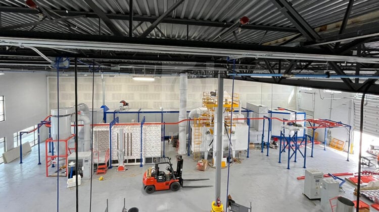 Automated Powder Coating Lines