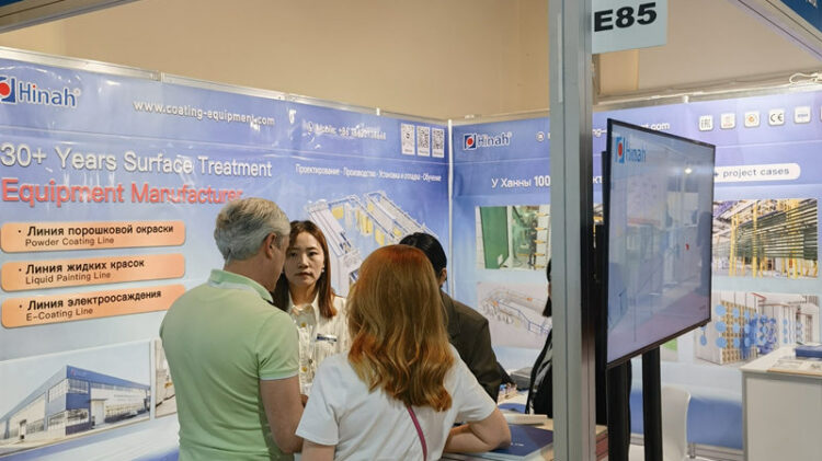 Spray Coating Equipment Exhibition in Russia (4) Spray Coating Equipment Exhibition in Russia (4)