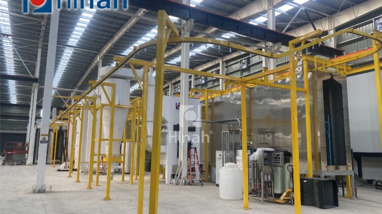 manual powder coating line1-4 manual powder coating line1-4