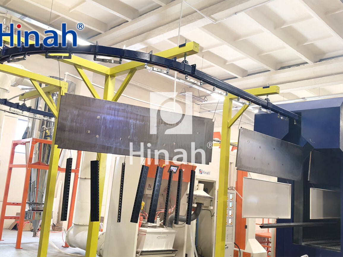 powder coating line for refrigeration equipment (3)